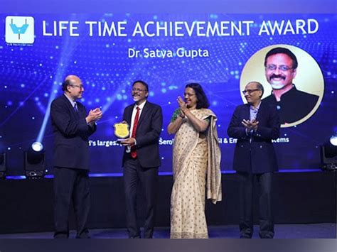 Dr Satya Gupta Honoured With Lifetime Achievement Award By Vlsi Society