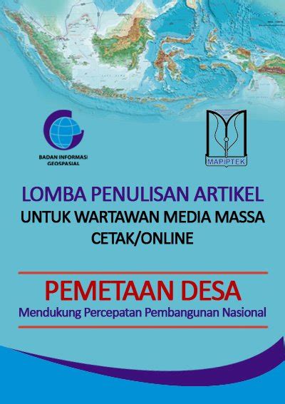 Lomba Penulisan Artikel Pemetaan Desa Technology Indonesia