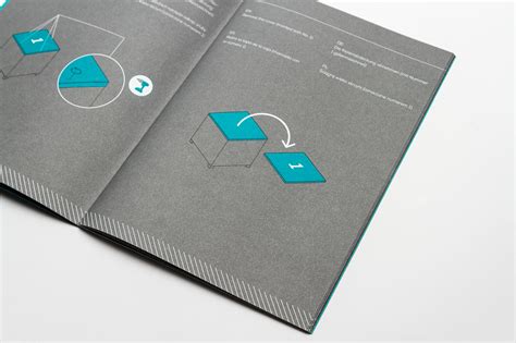 Instruction manual design on Behance