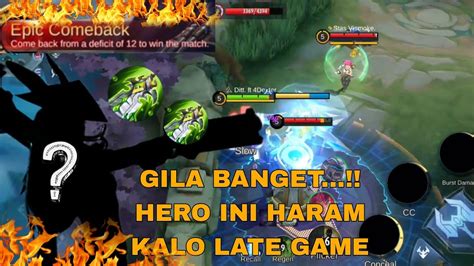 GILA INI HERO HARAM BANGET KALO LATE GAME MUSUH AUTO PUSING YouTube