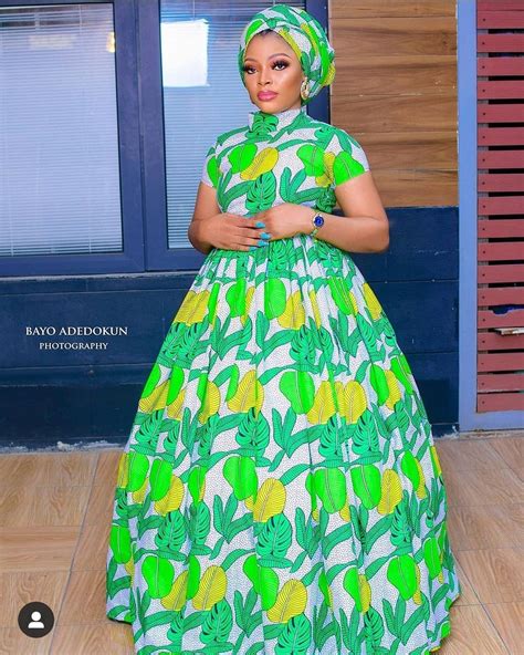 Ankara Long Gown Styles 2020 Latest 2020 Ankara Designs For Ladies