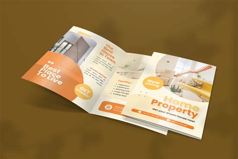 Modern Bifold Brochure By Vunira Thehungryjpeg