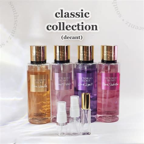 Victoria S Secret Classic Scent Bare Vanilla Love Spell Pure Seduction