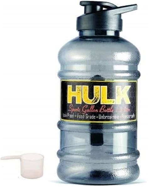 DOVEAZ Hulk Sports Water Bottle F Or Gym Protein Shaker Bottle Gallon