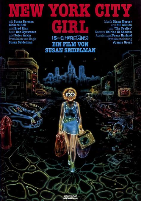 Filmplakat New York City Girl 1982 Filmposter Archiv