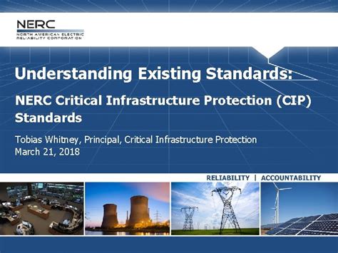 Understanding Existing Standards Nerc Critical Infrastructure