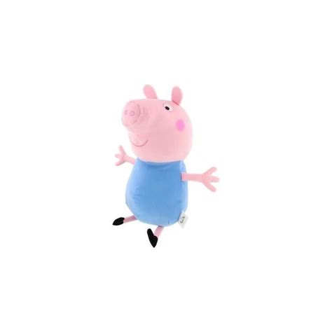 Grande Peluche Peppa Pig George 50 Cm Peluche Licence Cochon Grand