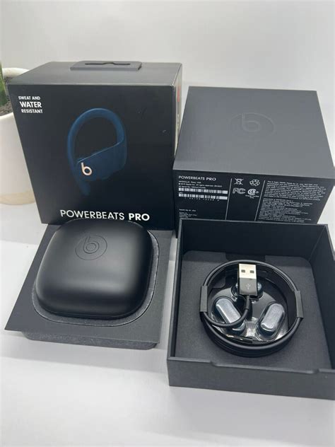 Powerbeats Pro Wireless Earphones Beats By Dre Dr Bluetooth Navy Open