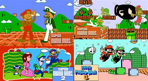 Super Mario All Stars Wallpaper By Daltonandbrooklyn On Deviantart