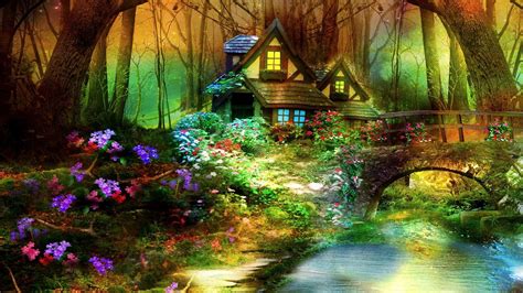 Fairy Garden Wallpapers Top Free Fairy Garden Backgrounds