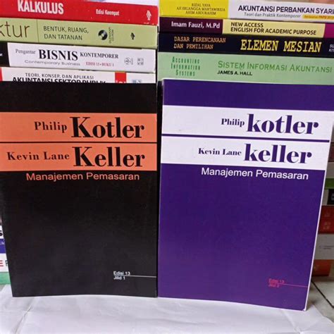 Jual Manajemen Pemasaran Edisi Jilid Dan Set By Philip Kotler