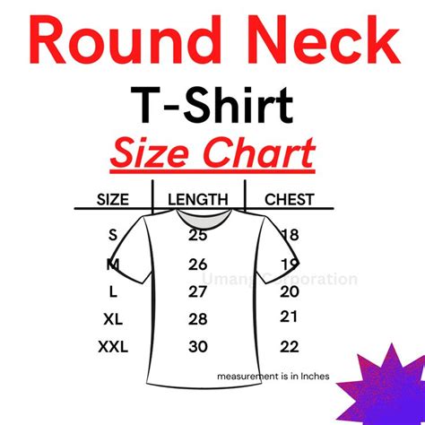 Pin on t-shirt size chart india for male