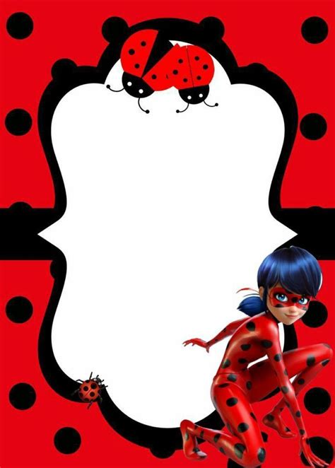 A Ladybug Is Sitting On Top Of A Polka Dot Background With A Ladybug