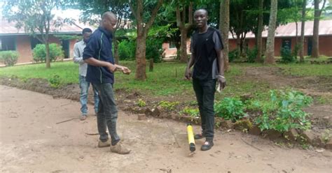 Hard Rock Found Whilst Surveying The Nyarubanda School Site