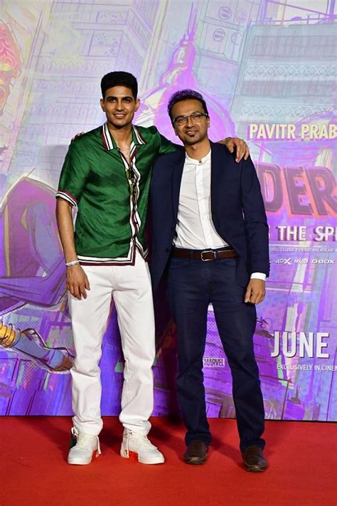 Indian Cricketer Shubman Gill Launches The Trailer For Spider Man