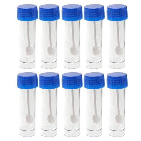 Iplusmile 10pcs Specimen Cup Stool Urine Fecal Collection