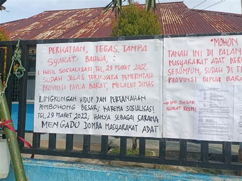 Merasa Kecewa Pemilik Hak Ulayat Memalang Ppi Pasar Ikan Sanggeng