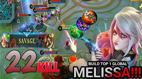 Savage 22 Kills Melissa The Real Monster Marksman Build Top 1