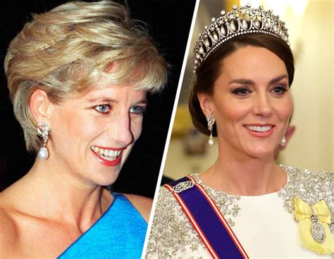 Princess Kate Wearing Princess Diana S Jewellery Unforgettable Moments