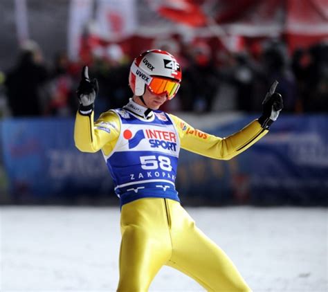 Puchar Świata w Wiśle Kamil Stoch na podium Polak zachował pozycję