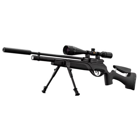 Gamo Hpa Pcp Air Rifle 6 24x50 Scope Bi Pod Pellets 5 5mm 40j