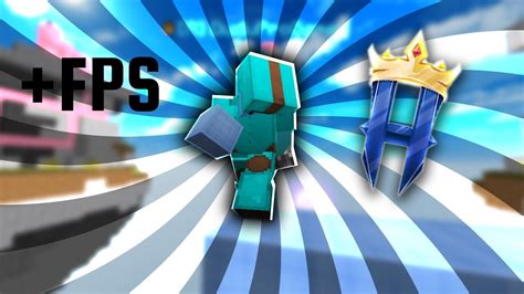 Jogando BedWars Uma Textura Que Aumenta O FPS YouTube