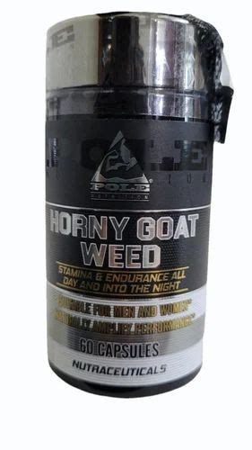 Horny Goat Weed Extract Capsule At Rs Bottle Epimedium Capsules