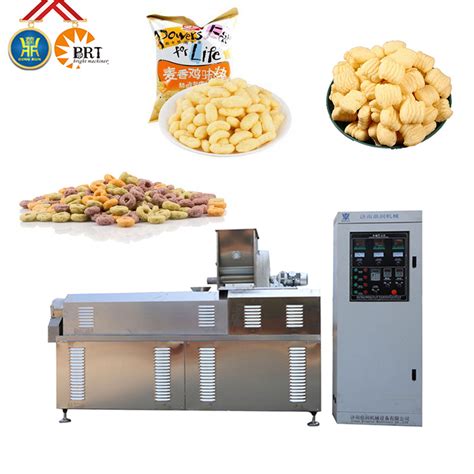 Puffed Corn Stick Production Line Making Machine Puff Snack Food