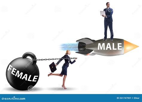 Gender Inequality Concept In Career Stock Image Image Of Feminism