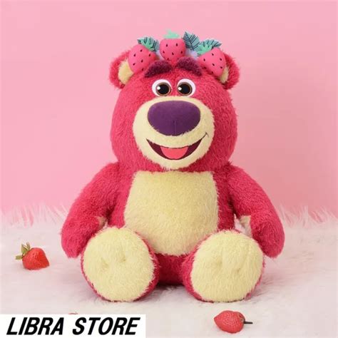 RARE DISNEY TOY Story Lotso L Poupée Peluche Fraise Couronne Ver