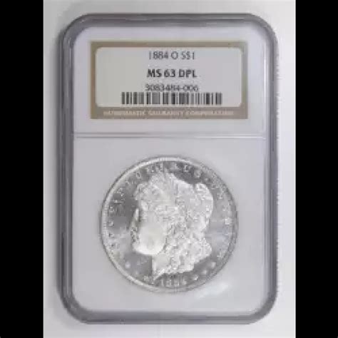 O Ngc Ms Dpl Morgan Silver Dollar Lost Dutchman Rare Coins