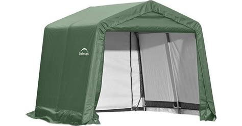 Shelterlogic 10x8x8 Sheltercoat Green Peak Style Garage • Price