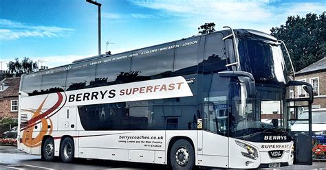 Superfast Coaches To London Twice Daily Services To London Berrys