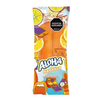 Aloha Vaso Raspado Kola Crem Helado la vida sabe más rico