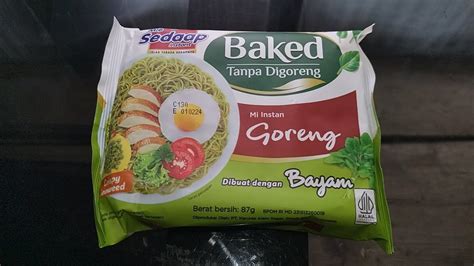 Review Produk Mie Sedaap Baked Mi Goreng Youtube