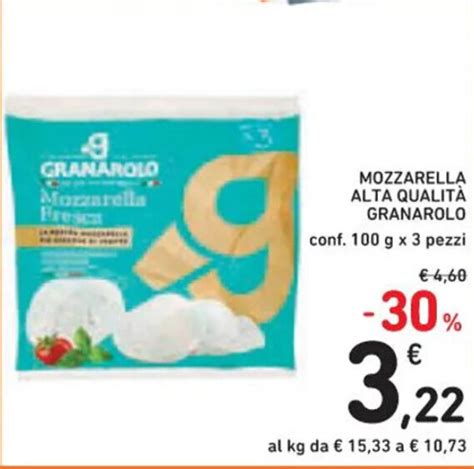 Mozzarella Alta Qualit Granarolo Conf G X Pezzi Offerta Di