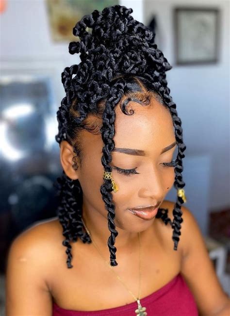 Gorgeous Passion Twists Styles To Try In Twist Braid