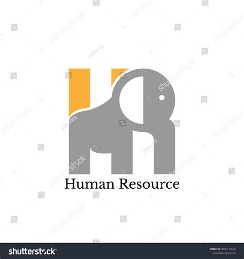 Human Resources Logo Vector Design Eps Stock Vector (Royalty Free ...