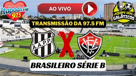 PONTE PRETA 2X2 VITÓRIA AO VIVO 30 07 23 YouTube