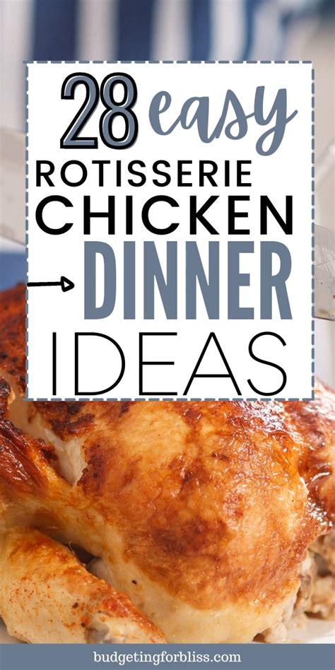 28 Easy Shortcut Rotisserie Chicken Dinner Ideas Artofit