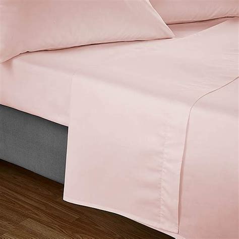 Fogarty Soft Touch Dusky Pink Flat Sheet Orchard Interiors Orchard