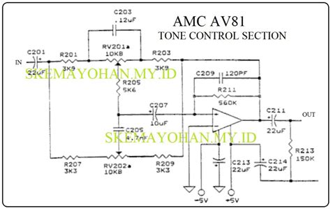 ANEKA 4 TONE CONTROL AMC WELTRONICS AUDIO SCHEMATICS COLLECTIONAUDIO