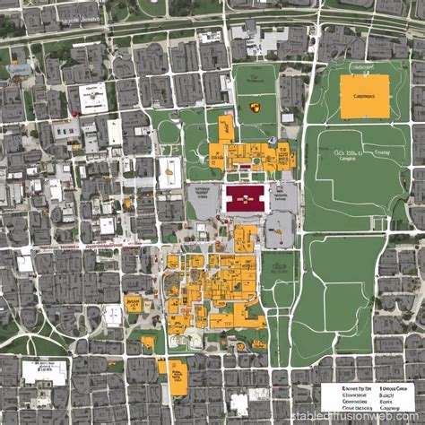 Iowa State University Campus Map | Stable Diffusion Online