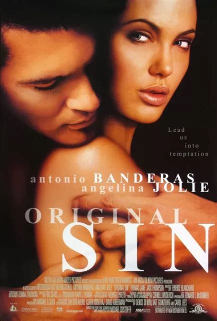 ORIGINAL SIN MOVIE POSTER 1 Sided ORIGINAL 27x40 ANTONIO BANDERAS