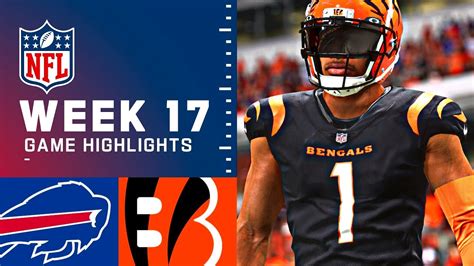 Bills Vs Bengals Week 17 Madden 23 Simulation Highlights YouTube