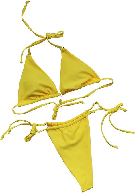 Caritierily Damen Bikini Set Zum Schn Ren Zweiteiliger Badeanzug Sexy