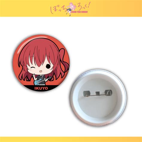 Jual Bocchi The Rock Gantungan Kunci Pin Ukuran 58mm Versi Ryo