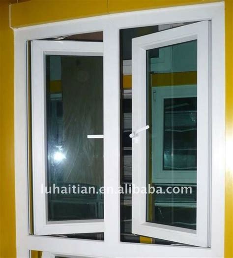 Customized Upvc Outward Casement Window With Manual Handle High