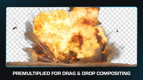 Gas Explosion Close-Ups Stock Footage Collection | ActionVFX