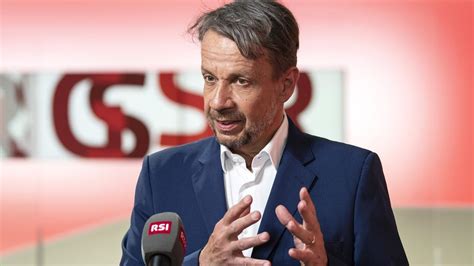 Gilles Marchand kündigt vorzeitigen Rücktritt an SRG rüstet sich für